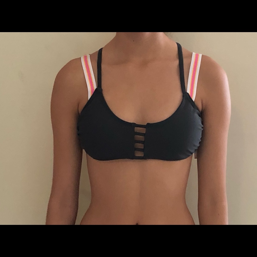 Medium Grey Bathing Suit Top